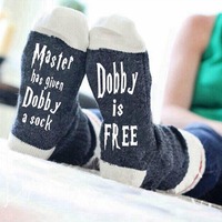 Babie lato kobiety wino skarpetki dziergane litery słodkie Meia śmieszne Sokken Chaussette nowość Femme zima ciepłe domu Sport Hipster Sox 4